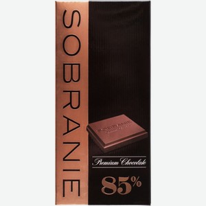 Шоколад горький Sobranie 85% какао, 90 г