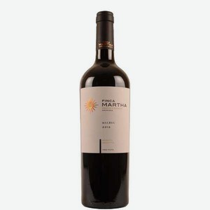 Вино Finca martha malbec ig красное сухое 13,5% 0.75л Аргентина Мендоса