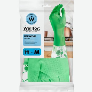 Перчатки Wellfort латекс с хлопковым напылением