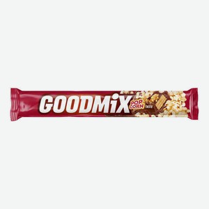 Батончик Goodmix шоколадный с хрустящей вафлей со вкусом попкорна 45 г