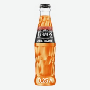 Газированный напиток Evervess Пленительный апельсин 250 мл