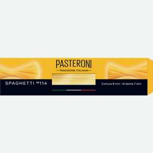 Макаронные изделия Pasteroni Спагетти №114 800г