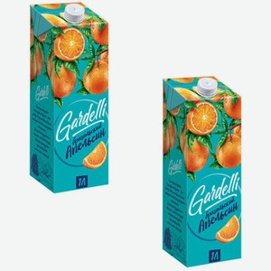 Gardelli», нектар «Бразильский апельсин» 2 пачки по 1 л
