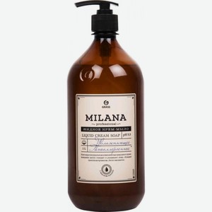 Крем-мыло жидкое увлажняющее Grass Milana Professional, 1 л