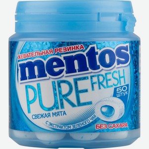 Жевательная резинка Mentos Mentos Pure Fresh вкус Свежая мята, 100 г