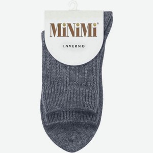 Носки женские MiNiMi Inverno 3303 акрил/шерсть цвет: серый меланж, 35-38 р-р