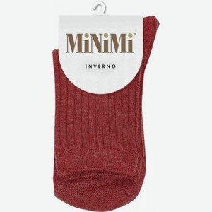 Носки женские MiNiMi Inverno 3302 цвет: терракотовый, 39-41 р-р
