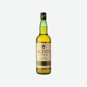 Виски купажированный <Шотландский Лев> кр40% об 0.7л ст/б Шотландия