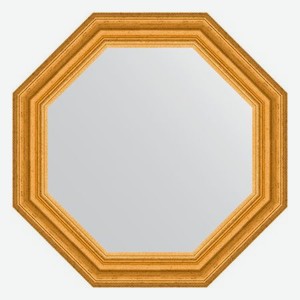 Зеркало в багетной раме Evoform состаренное золото 67 мм 52,6х52,6 см