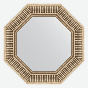 Зеркало в багетной раме Evoform серебряный акведук 93 мм 57,8х57,8 см