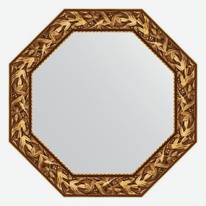Зеркало в багетной раме Evoform византия золото 99 мм 78,8х78,8 см