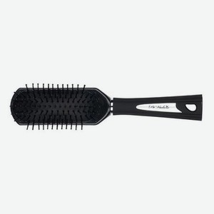 Расческа для волос Di valore Classico массажная с пластиковыми зубьями черная 22,8 см