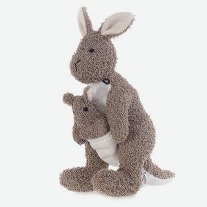 Мягкая игрушка кенгуру с кенгуренком