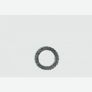 Кольцо BEADED BREAKFAST Simple Beaded Ring Black 17 размер