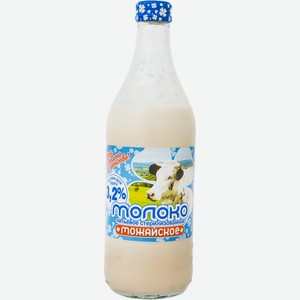 Молоко Можайское стерилизованное 3.2%, 450мл