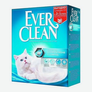 Наполнитель для кошек EVER CLEAN Extra Strong Clumping Unscented без ароматизатора комкующийся 10л