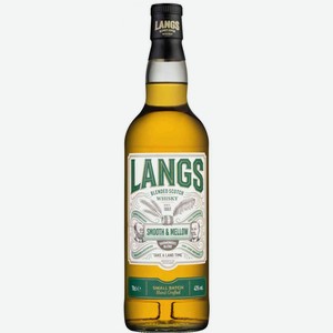 Виски Langs Smooth & Mellow 43 % алк., Шотландия, 0,7 л