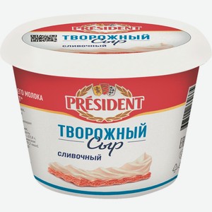 Сыр Творожный Сливочный 56% Президент 140г