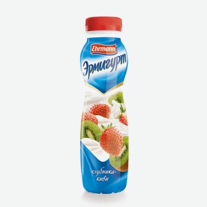 Напиток йогуртный Эрмигурт клубника-киви 1.2%, 290мл