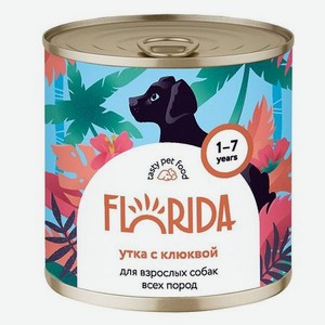 Корм для собак Florida 240г утка-клюква