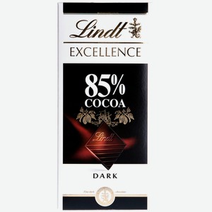 Шоколад горький Lindt Excellence 85%, 100г