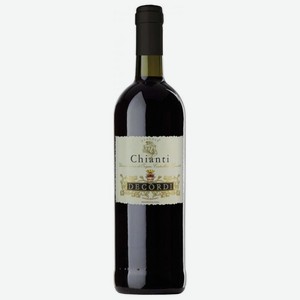 Вино красное Decordi Chianti DOCG 0.75 л