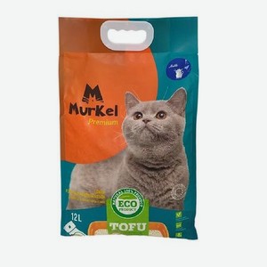 Наполнитель для кошек Murkel тофу Молоко 12 л