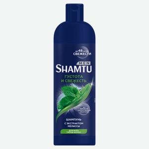 Шампунь для волос Shamtu Men густота и свежесть, 500 мл