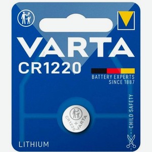 CR1220 Батарейка VARTA Electronics Lithium, 1 шт.
