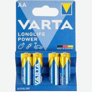 AA Батарейка VARTA Longlife power High Energy Alkaline LR6, 2 шт.