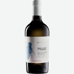 Вино Biologico ТерреДиКьети Пассерина белое сухое 13% 750мл