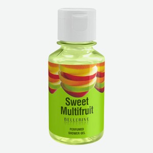 Гель для душа Bellerive Sweet Multifruit парфюмированный, женский, 100 мл