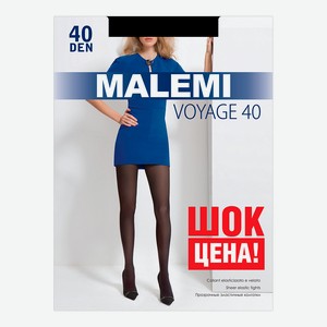 Колготки Malemi Voyage 40 den, размер 2, nero (черный)