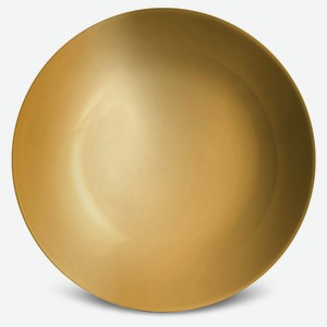 Тарелка суповая золото, 20,8 см