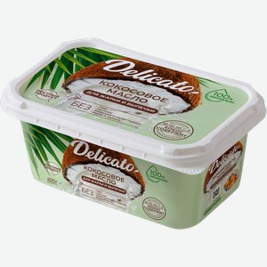 Масло Delicato кокосовое 400г