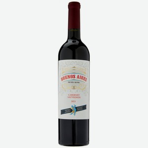 Вино  Буэнос Айрес  Каберне Совиньон, 2021, 2021, 750 мл, Красное, Сухое