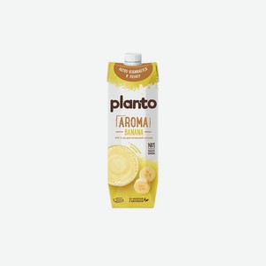 Напиток соево-банановый Planto обогащенный кальцием ультрапастеризованный 1 л