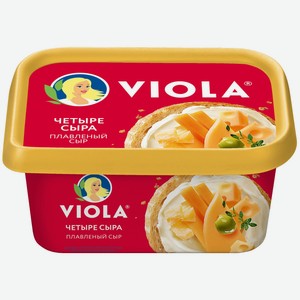 Сыр плавленый ViIola Четыре Сыра 50%, 400г