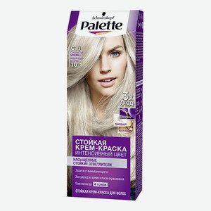 Краска для волос Palette Интенсивный цвет тон С10, серебристый блондин