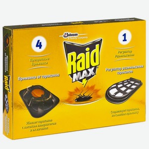 Raid Max 4 Приманка от Тараканов Регулятор Размножения Тараканов