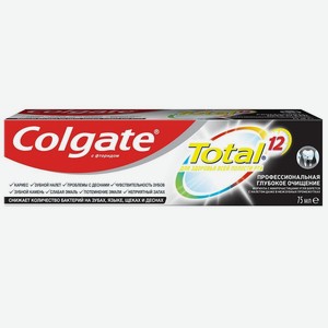 Colgate зубная паста Total 12 Глубокой очищение 75 мл