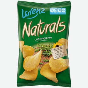 Чипсы картофельные Lorenz Naturals с розмарином, 100г