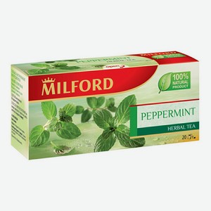 Травяной чай Milford Перечная мята в пакетиках 1,5 г х 20 шт