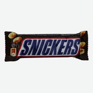 Батончик Snickers шоколадный с нугой-карамелью-арахисом 50,5 г