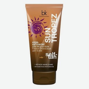 Sun Tropez Крем-автозагар для лица и тела ровный бронзовый цвет кожи