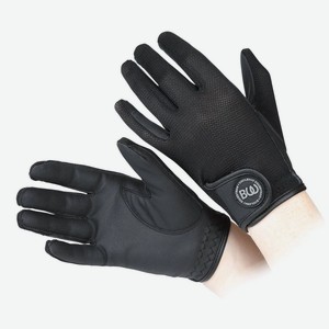 Перчатки для верховой езды SHIRES BRIDLEWAY  Windsor , M, черный (Великобритания)