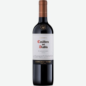 Красное сухое вино  Casillero del Diablo  Carmenere Reserva, 0.75 л, Чили