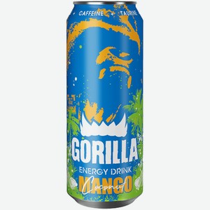 Энергетический напиток Gorilla Mango-Coconut 0,45 л ж/б