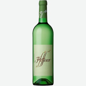 Белое полусухое вино  Pfefferer  Weinberg Dolomiten IGT, 2021, 0.75 л, Италия