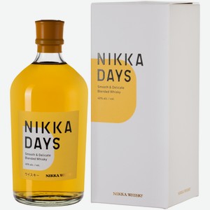 Виски Nikka Days 0,7 л в подарочной упаковке